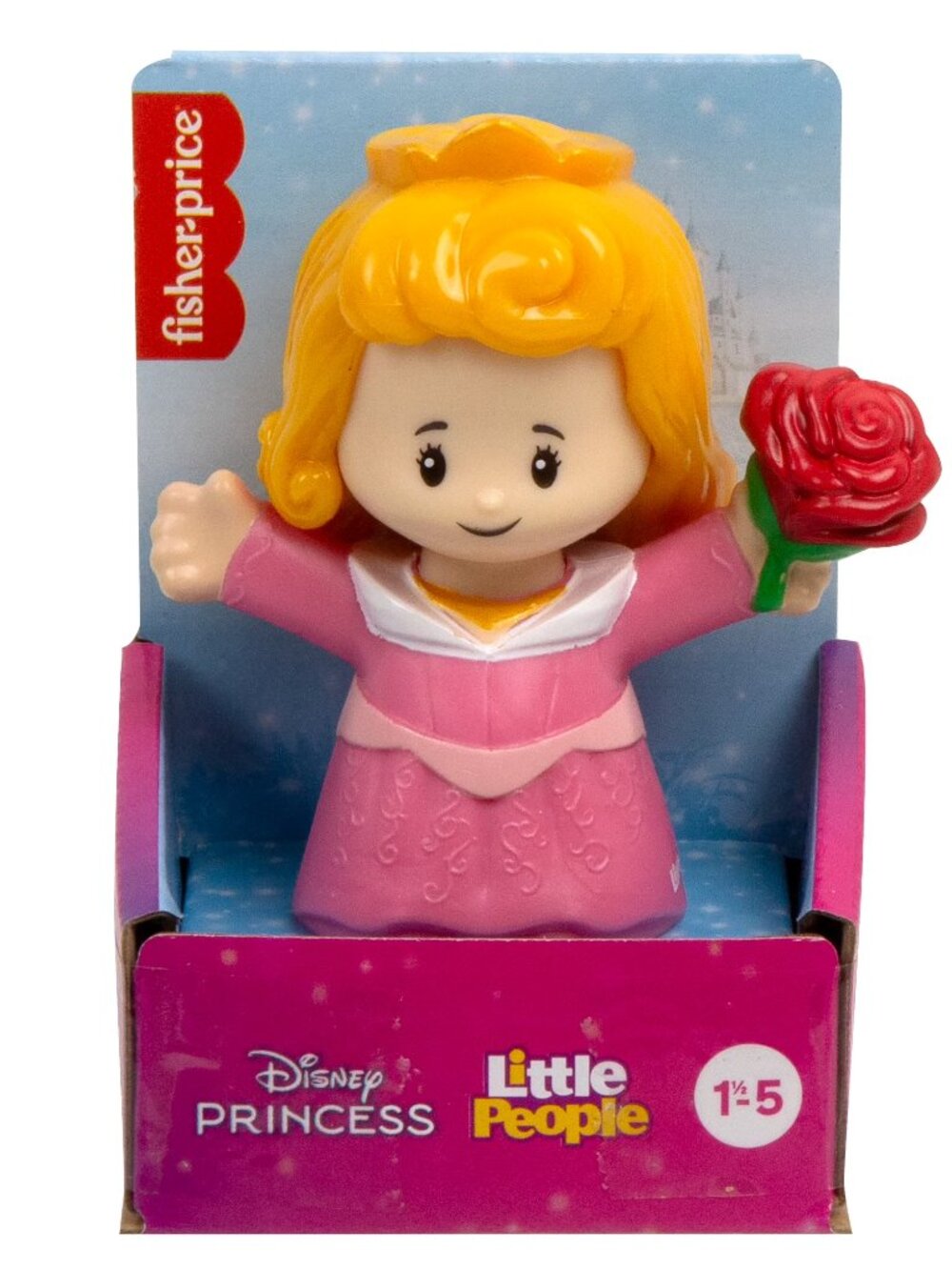 NEW Fisher-Price Little People DISNEY Single Character Figure Princess Aurora